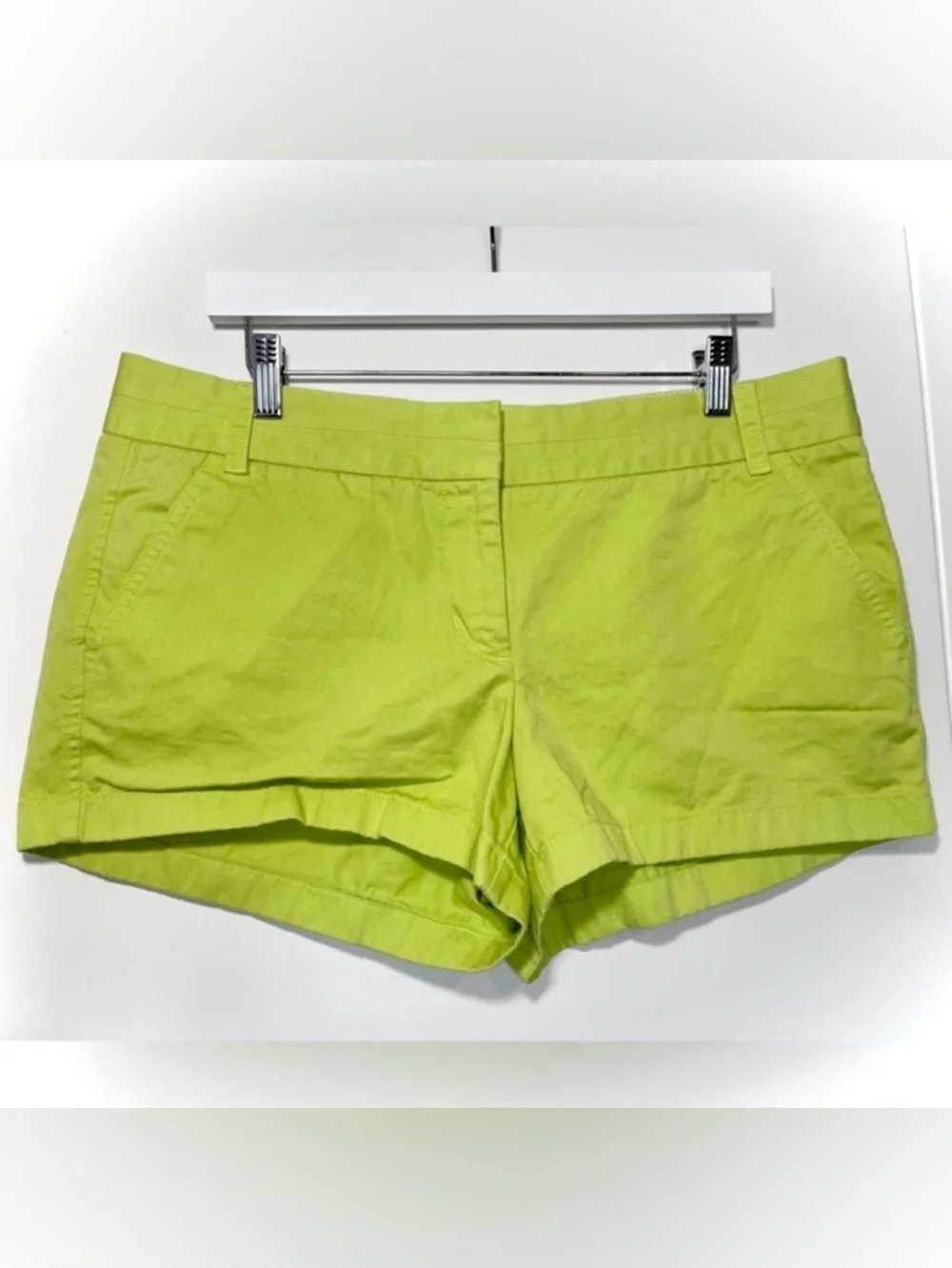 J.Crew Lime Green Women's Chino Shorts